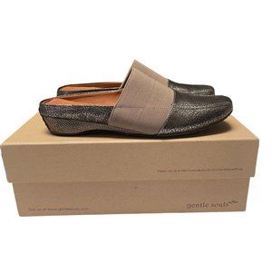 Gentle Souls by Kenneth Cole ISO Mule DC Silver/Pewter size 6.5 Med Women’s